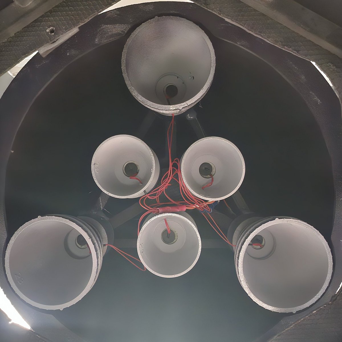 smolship1's tweet image. Ship 8 prepped ahead of its hop.