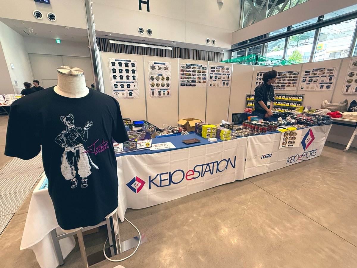 KEIO_eSTATION's tweet image. 京王eスポーツ祭り〜夏の陣〜
KEIO eSTATION Shinjuku 出張店舗
出店しています!!
普段、店舗では買えない商品もございますのでこの機会に是非、八王子まで✨
#京王eスポーツ祭り
#KEIOeステ