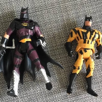 Yumlailoinaba's tweet image. There was a period where Batman was like Iron Man where Batman had a specific outfit for EVERY situation. The 90's were so weird, haha!