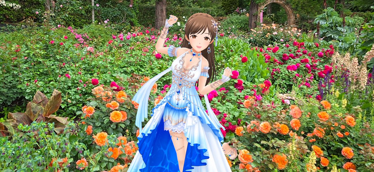 toukodou's tweet image. お昼
美波ちゃん誕生日おめでとうございますその2
野間の灯台、レッドヒルヒーサーの森、厳島神社、青山高原から
#デレステAR
#新田美波
#新田美波生誕祭2025