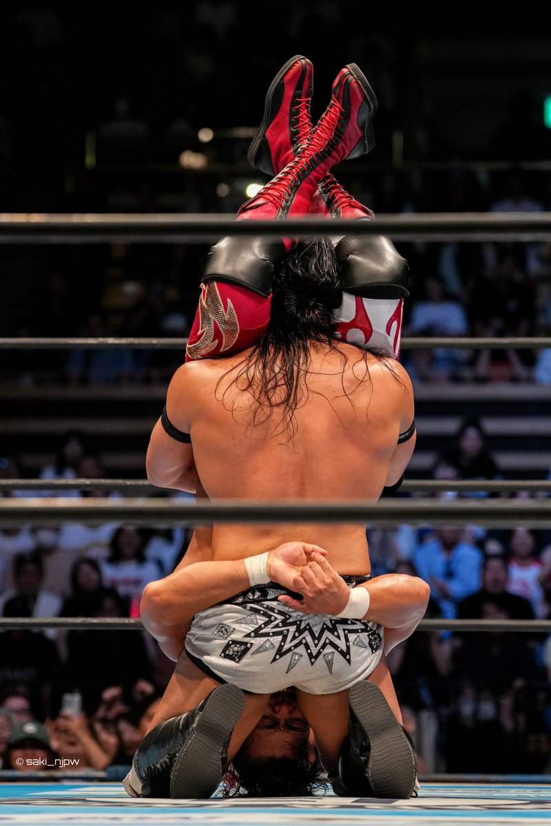 saki_njpw's tweet image. 2025.7.26 大田区総合体育館
#鷹木信悟 
#KONOSUKETAKESHITA
#G1CLIMAX35 #njpw