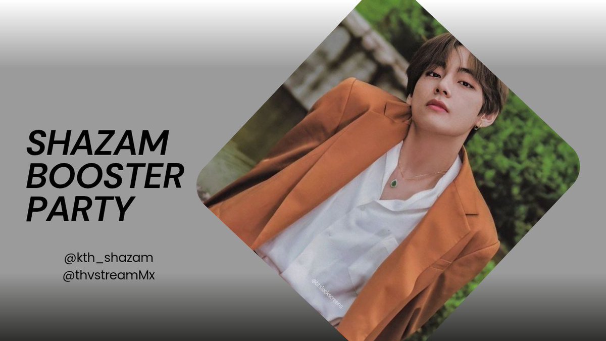 Kth_Shazam's tweet image. Let's start our today's SHAZAM BOOSTER PARTY with MEXICAN TaeCrew.
🎯30 shazaming ss.
📌Songs: Winter Ahead og+ inst+ FRI(END)S og+ inst.
Please participate and finish quickly.
@thvstreamMx