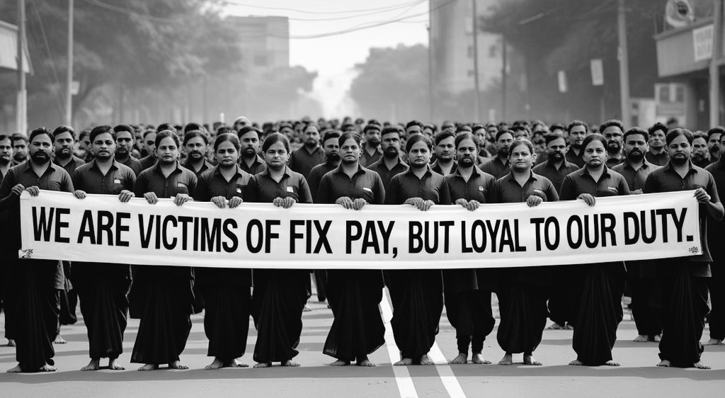 imSaurabh148's tweet photo. In Gujarat, Fix Pay is everywhere.
From classrooms to hospitals.
"Failure of Model State"
#FixPayDisaster
#Remove_Fixpay_in_Gujarat
@Bhupendrapbjp @irushikeshpatel @sanghaviharsh @KanuDesai180 @BJPGujarat @isudan_gadhvi @Gopal_Italia @AamAadmiParty
@jigneshmevani80 @RahulGandhi https://t.co/6thQ9TDy6h