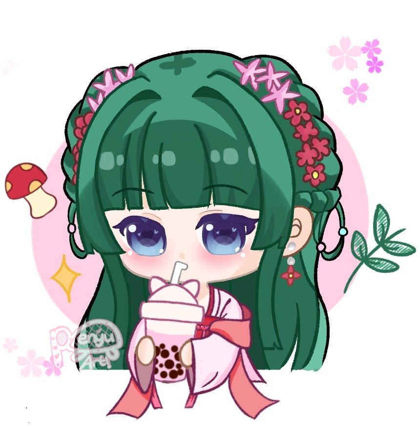 penyu_art's tweet image. Maomao🧋
#薬屋FA #壬猫