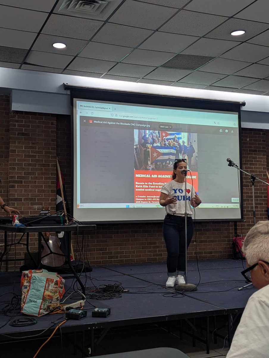 En la jornada de celebración por el aniversario 72 del Asalto a los Cuarteles Moncada y Carlos Manuel de Céspedes, nuestro colectivo tuvo el honor de participar en dos actividades centrales organizadas por grupos de solidaridad y cubanos residentes en Toronto.

#JuntosXCuba 🇨🇺
