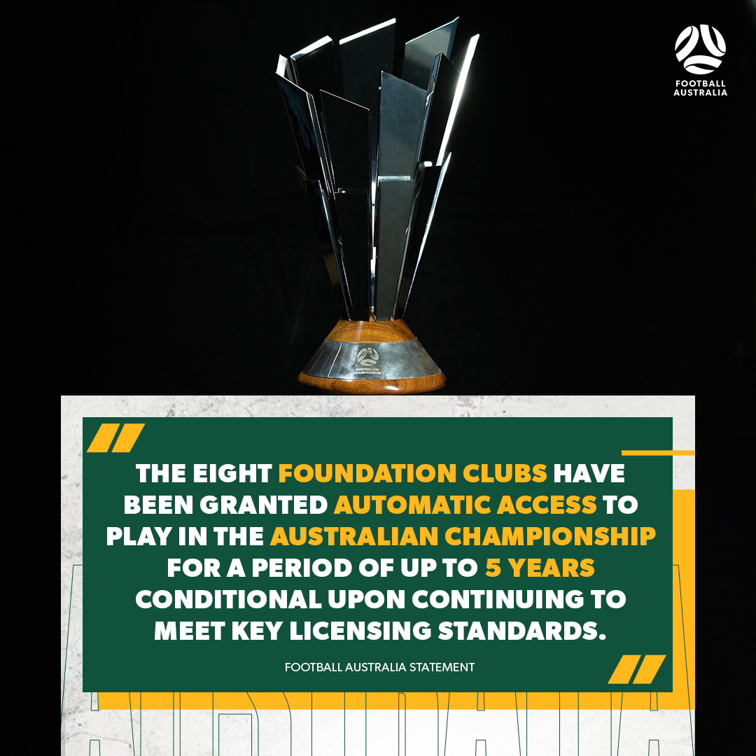 FootballAUS's tweet image. 🗣️ “The @AusChampionship is a priority for @FootballAus and an exciting new addition to our domestic football calendar.”

Full statement: bit.ly/3rdRFP-NST

#AusChampionship