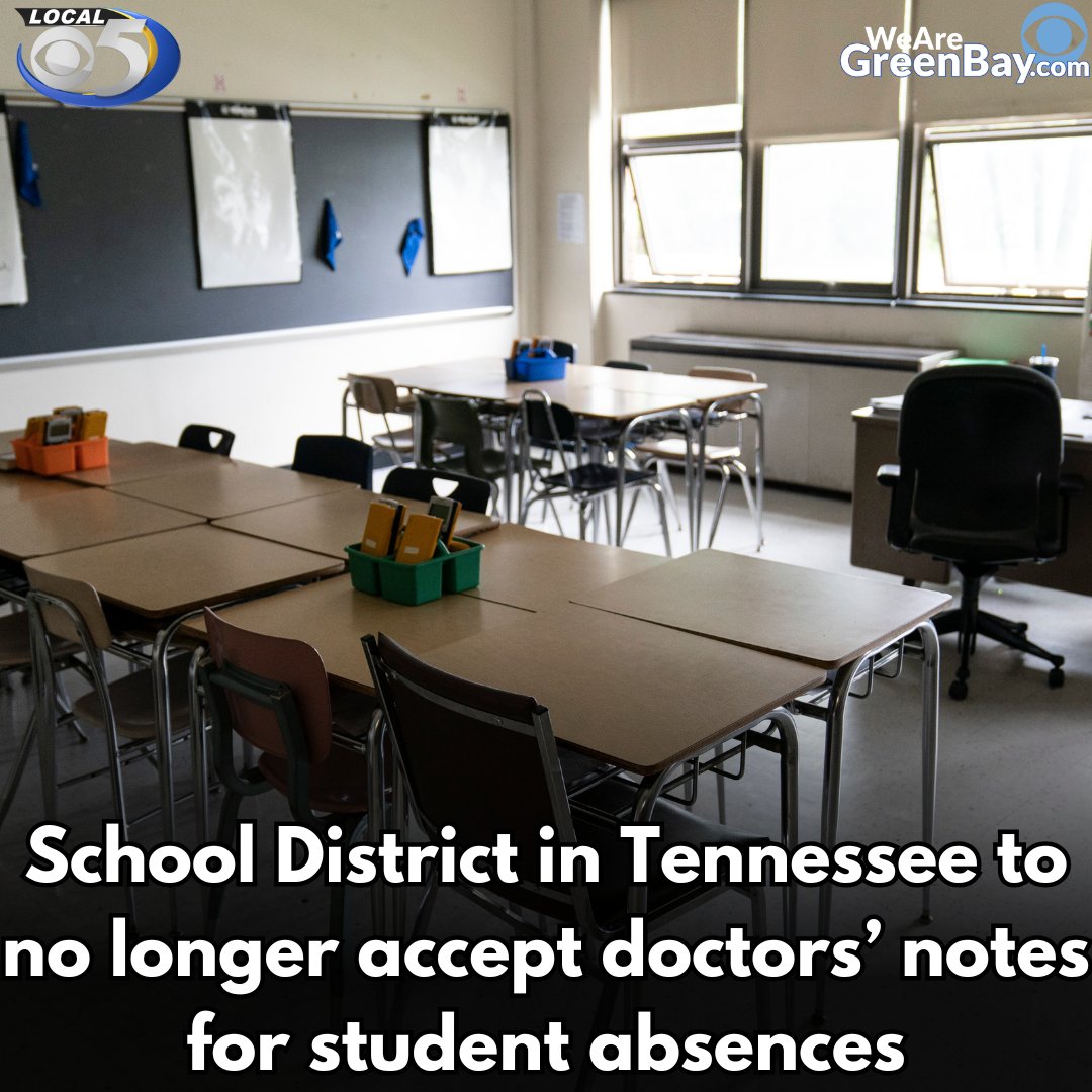 School district officials said the policy is to teach students work ethic and reliability, as they'll be expected to go to work sick or injured as adults.

Learn more here: shorturl.at/HVNoK