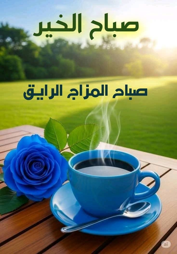 في أرجوحة الحياة، لاأحد يبقى في الأعلى دائمًا
ولاأحد في الأسفل إلى الأبد
كلنا نتأرجح بين لحظات قوية وأخرى هشة
لكن من يُحسن التوازن،يعيشها برضا وسعادة مهما تأرجحت به الحياة
صباحكم يختلف نوره.. تفتح وروده وزهوره تبشر بالهنا طيوره
صباح الخير وسروره
صباحكم سعادة تعانق أرواحكم الطيبة