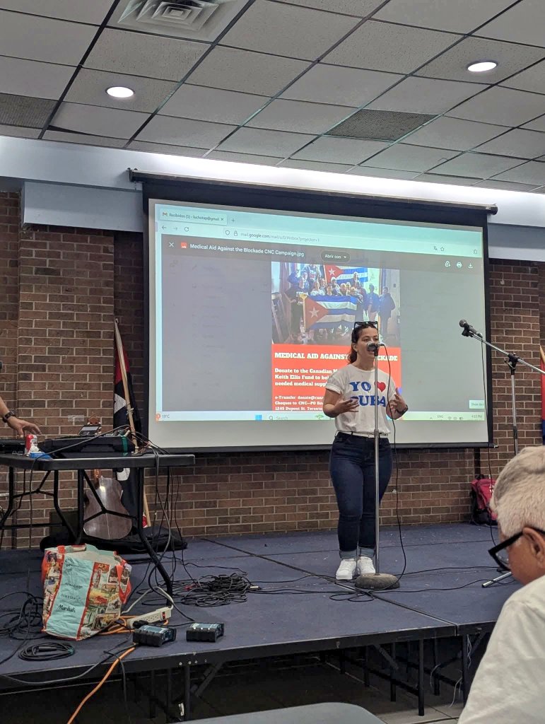 On the day of celebration for the 72nd anniversary of the Assault on the Moncada and Carlos Manuel de Céspedes Barracks, our Consulate had the honor of participating in two key activities organized by solidarity groups and Cubans living in Toronto.

#JuntosXCuba 🇨🇺