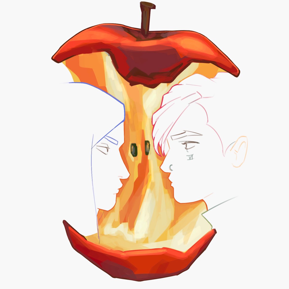 Zeelieeee's tweet image. bitten apple #Caitvi #arcane
