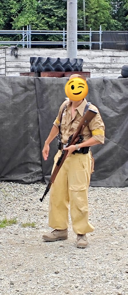 pojite_kikaku's tweet image. 午前中、暑い中お疲れ様です!
主催がカメラを構える暇がなく9人中3人しか撮れていないという…😇
#ミク廃サバゲー部