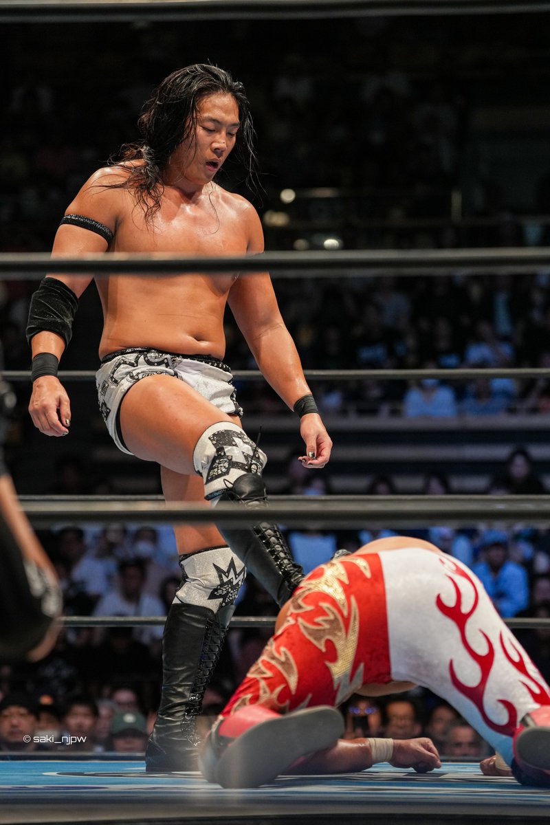 saki_njpw's tweet image. 2025.7.26 大田区総合体育館
#KONOSUKETAKESHITA
#G1CLIMAX35 #njpw