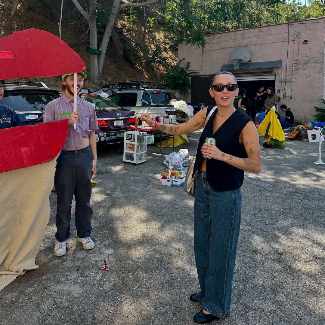 Photos of Miley in LA