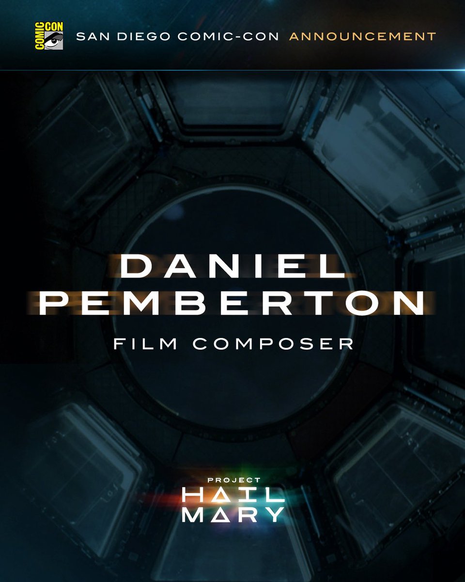 映画『プロジェクト・ヘイル・メアリー』の音楽は、『スパイダーマン：スパイダーバース』『スパイダーマン：アクロス・ザ・スパイダーバース』のダニエル・ペンバートンが手掛けます。