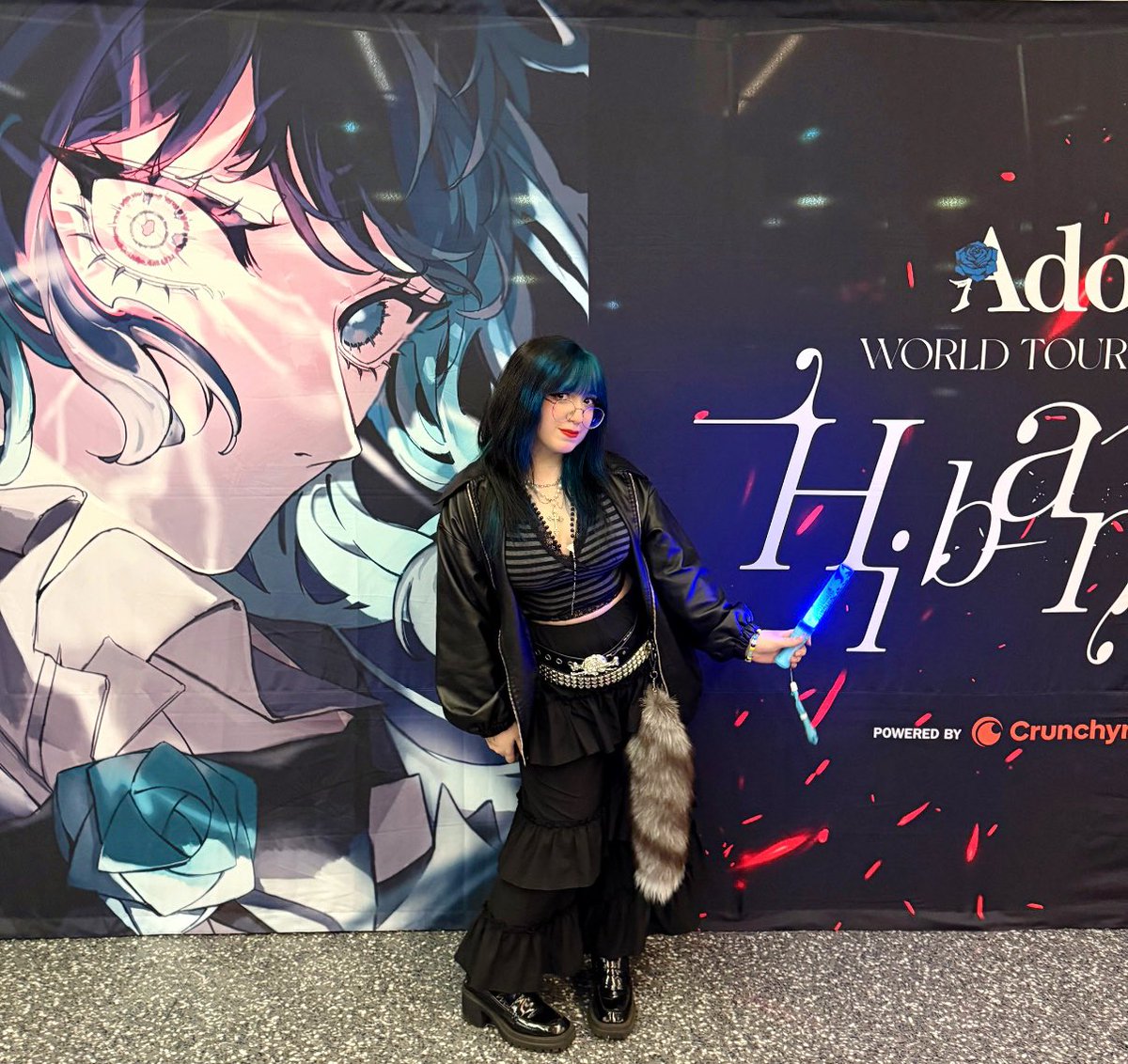 VanityUwU's tweet image. ADO WORLD TOUR DAY COMPLETE WOOO!!!! 💙💙 Had such a good time with my friends and the concert was amazing !!! RAAUGHHHHHHH