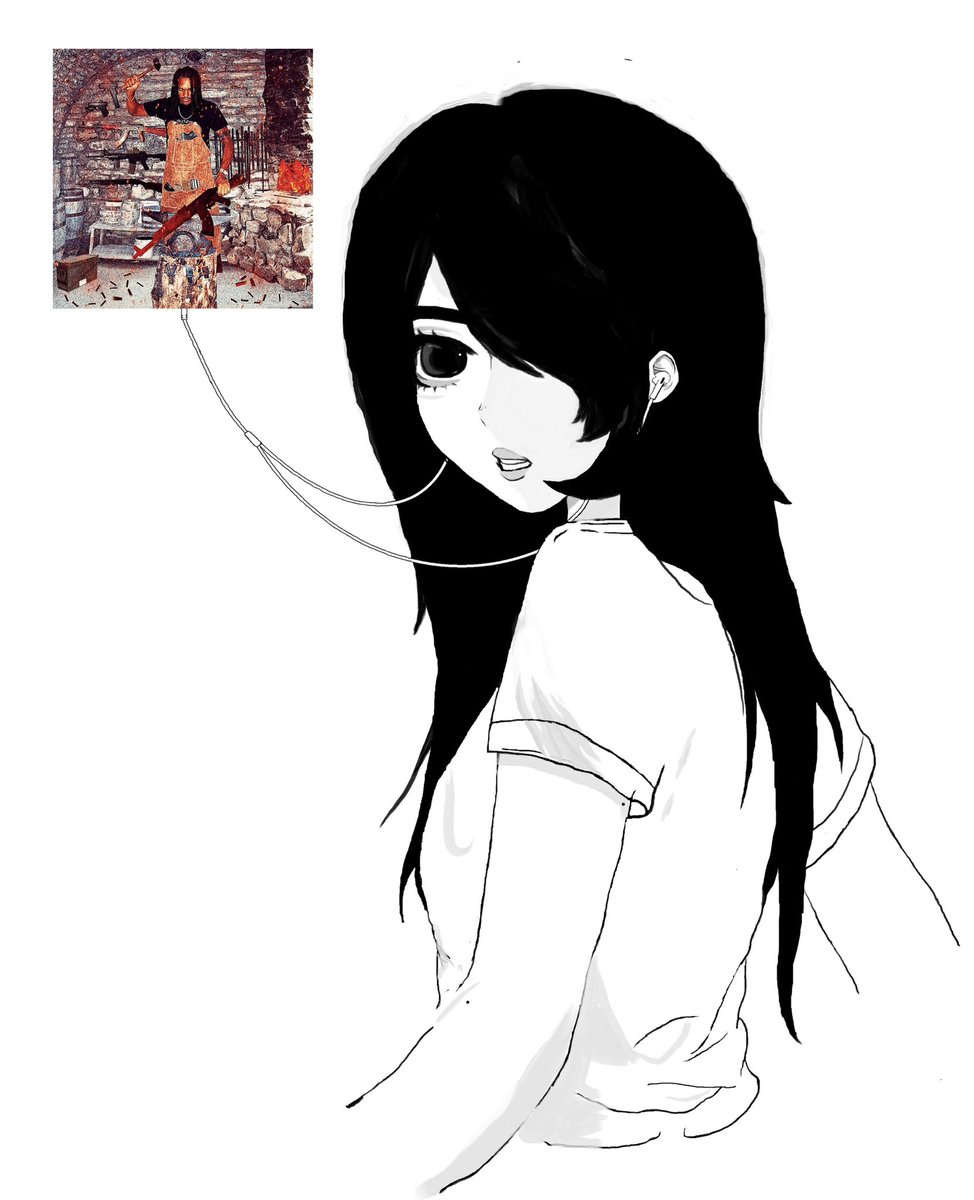 weedhead4444's tweet image. New drawing ft hdoe🎵