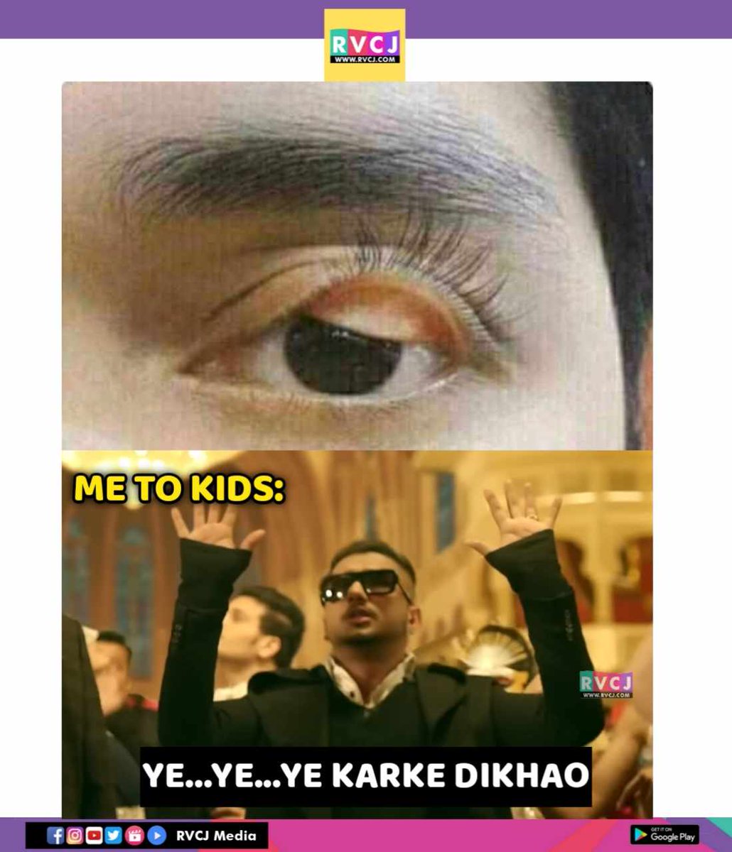 RVCJ_FB's tweet image. Me To Kids 😂