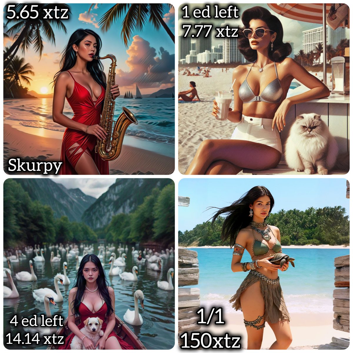 Good morning lovely fam #AEW 💎

I love nature and animals, and my objkt collection is about them. Are you also interested in animals and nature?🤩

All works in Objkt are short films and the films are in the comments section⤵️

📌objkt.com/users/tz1TzQyA…
📌skurpy.com/marketplace/co…