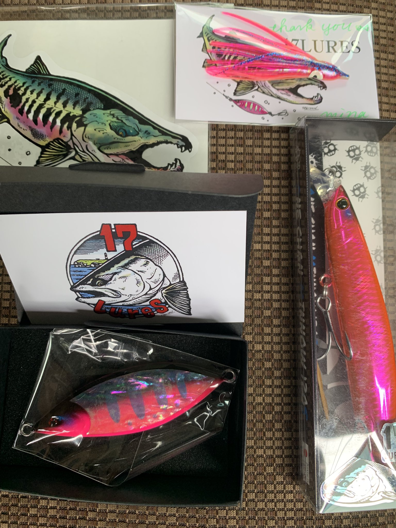 WEB限定 17LURES 、17ルアーズ　3個セット WEB限定 17LURES 、17ルアーズ 3個セット WEB限定 17LURES 、17