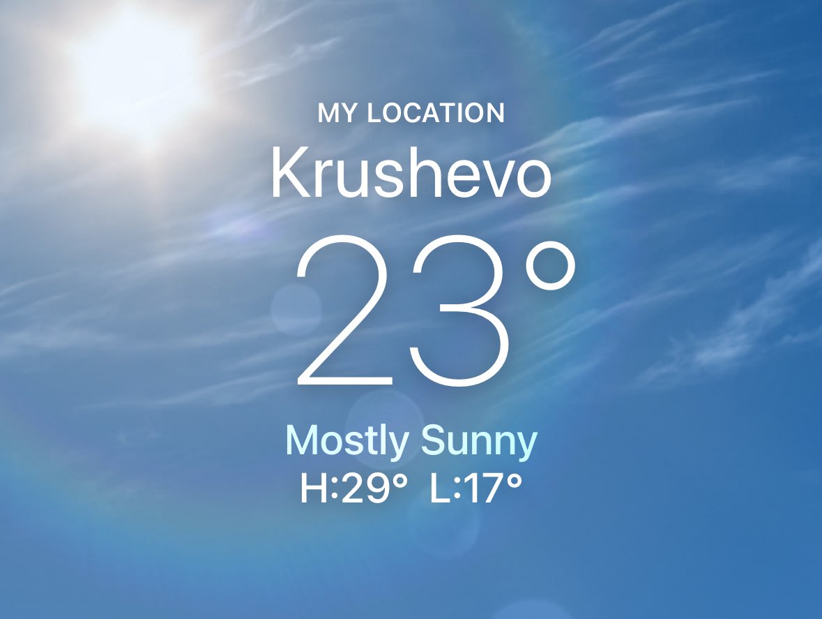 Убавини бе. Мислам дека летово ќе посетувам планини низ Македонија 🫶🏼 

И да, Крушево не е само два хотели дајте шанса и на локалните вили има многу нови од минатава година две, чисти и реновирани.