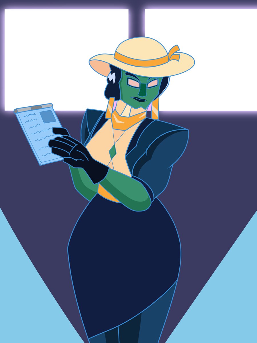 SOScomics's tweet image. Art Attack for francesbrume of their character, Tessa.
#art #artfight2025 #artfightattack