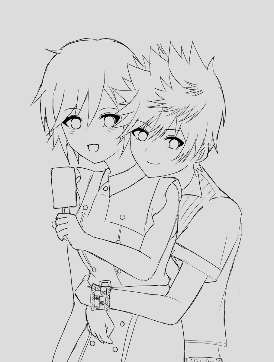 dream_r_x's tweet image. 第3回目

下書き@kobab_0122 さん

線画@yomyompi さん

色塗り@dream_r_x