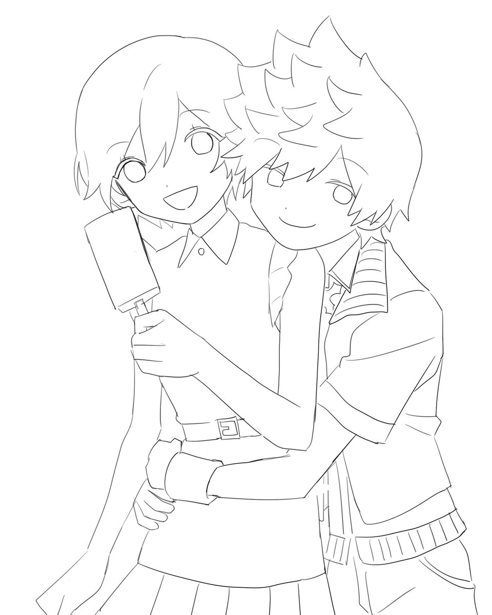 dream_r_x's tweet image. 第3回目

下書き@kobab_0122 さん

線画@yomyompi さん

色塗り@dream_r_x