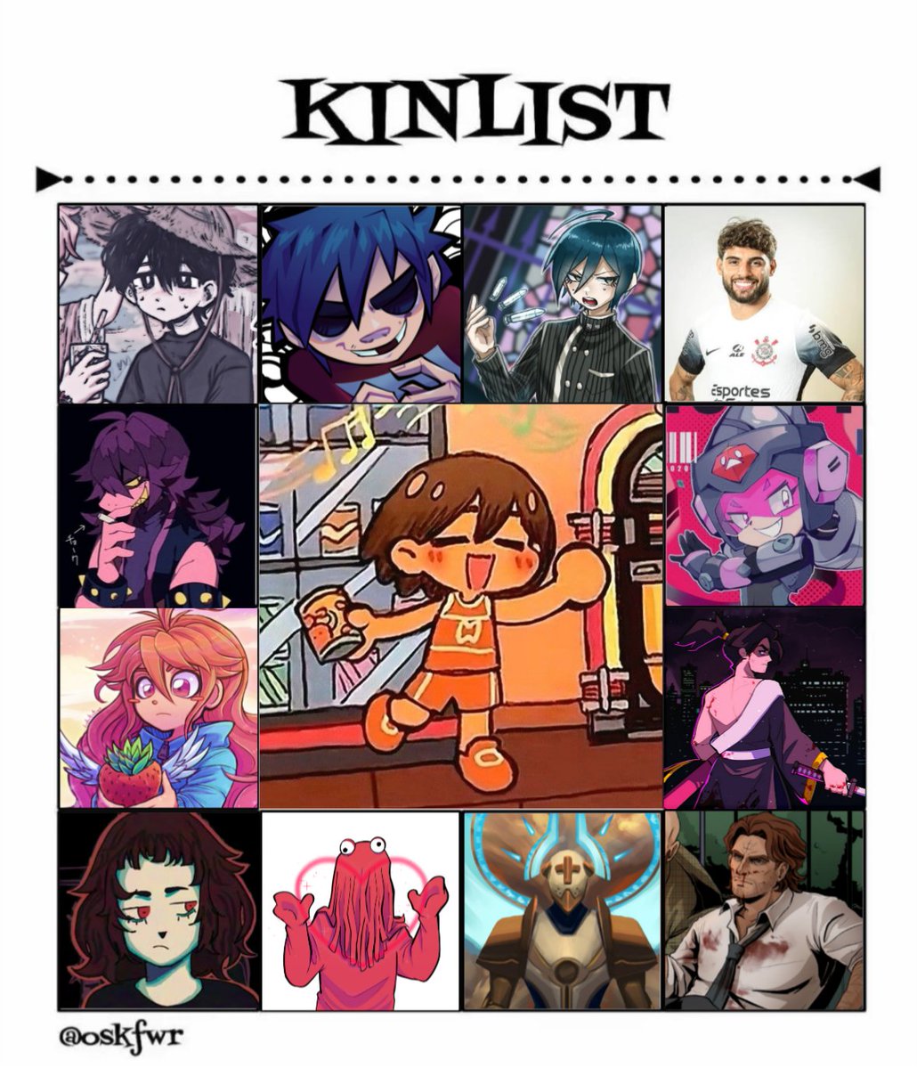 Manilirium's tweet image. I finished my list of characters I see myself reflected in (obviously, not in the character as a whole, but in specific aspects of their personalities) also I kinda rushed it cause I'm lazy