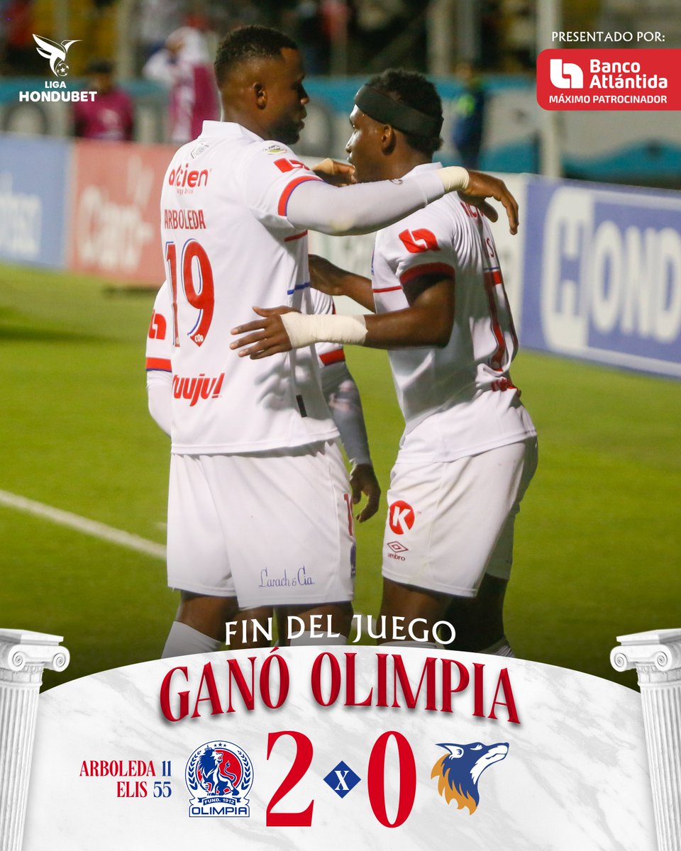 ¡Ganó La Pimpa! 🤩
Segundo triunfo melenudo en el Apertura 2025 tras vencer a Lobos UPNFM.

Olimpistas, nos vemos el miércoles. 🫡
