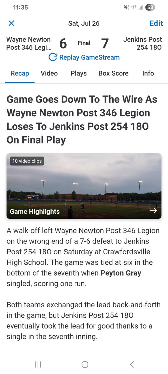 Terre Haute Post 346 ⚾️ tweet media