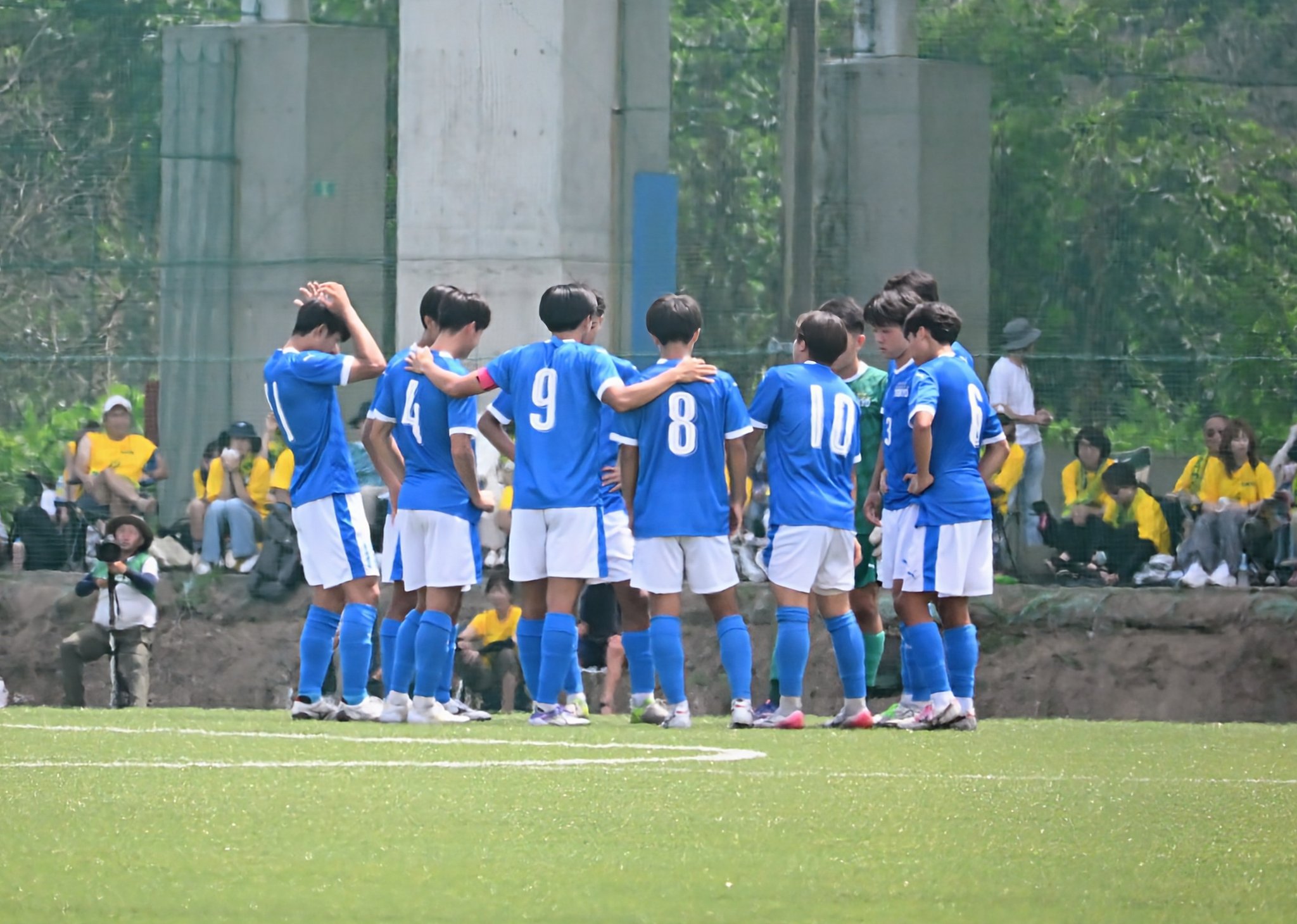 【冬の決勝】帝京高校　サッカー部公式戦用ユニフォーム　上下セット　No7 雪の決勝】帝京高校サッカー ユニフォーム No15 - メルカリ