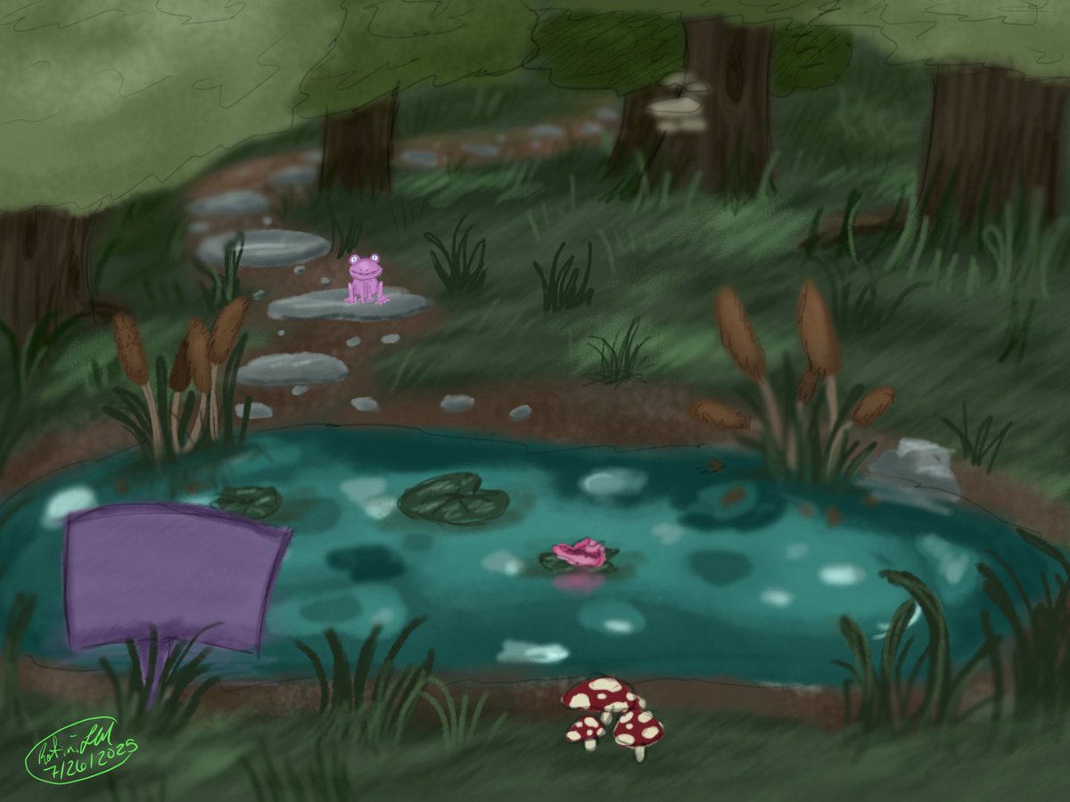 RotiniLM's tweet image. GUYS I DREW MY NEW STREAM BACKGROUNDS ON STREAM