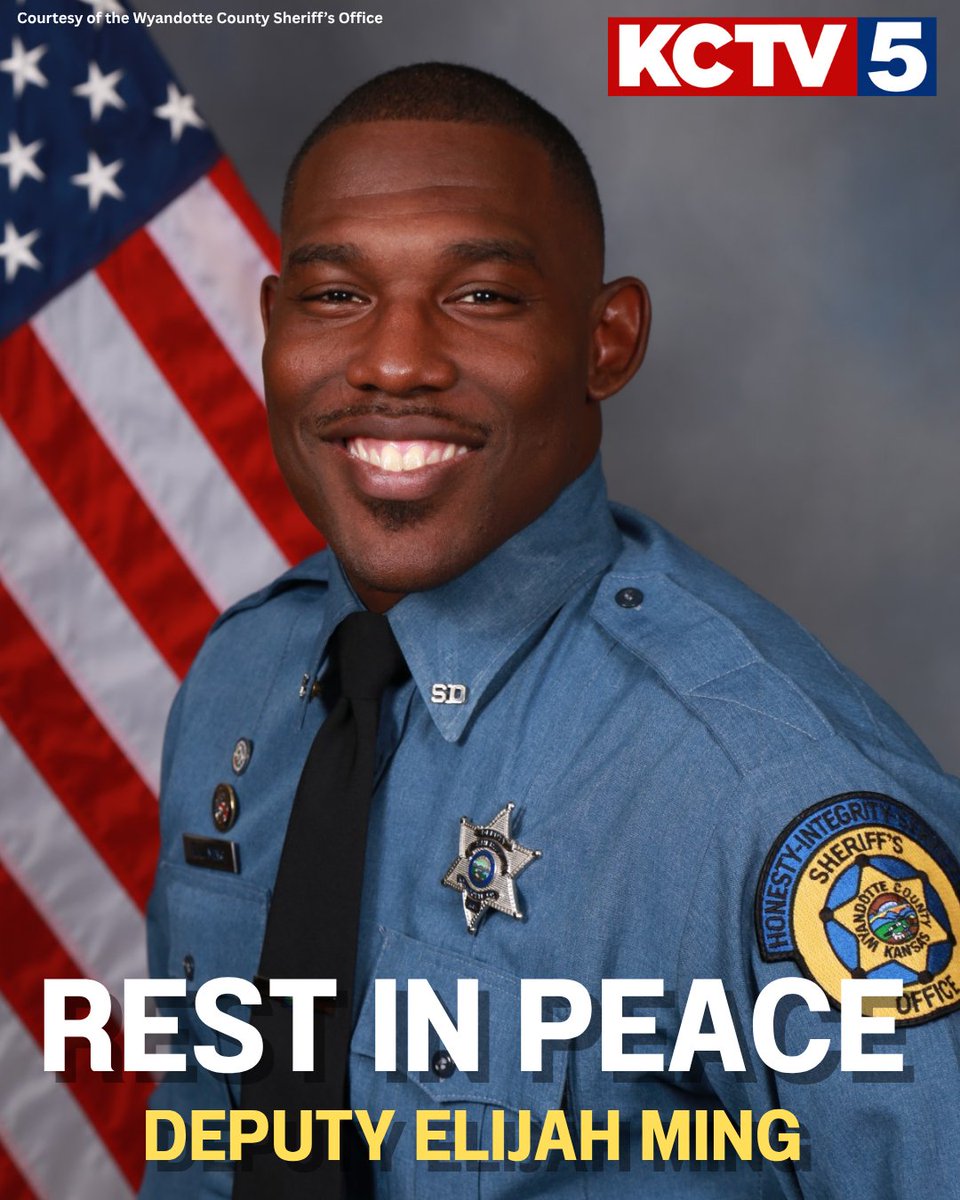 KCTV5's tweet image. Ming had served as a deputy in Wyandotte County for almost nine years.
READ MORE >>> kctv5.com/2025/07/27/wya…