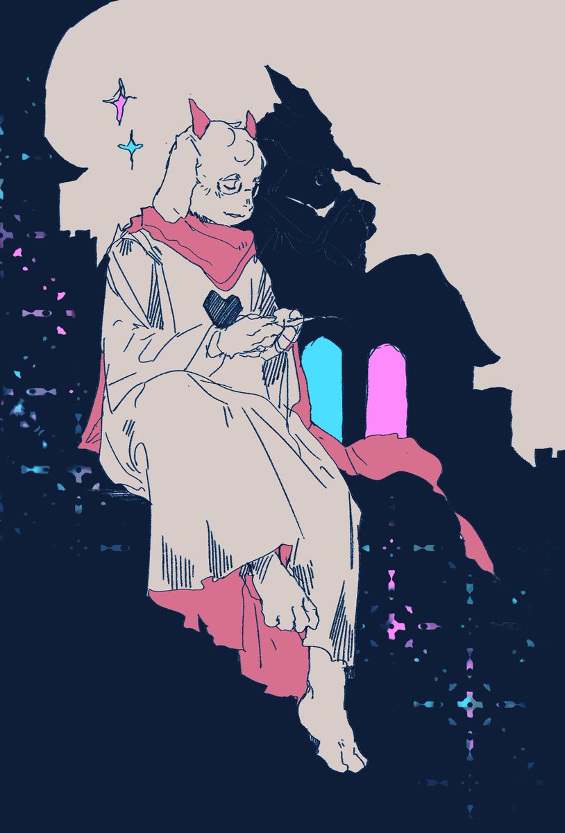 C0C0nut_YE's tweet image. #DELTARUNE
No Longer Lonely