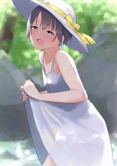#月刊乙倉ちゃん 夏、思い出の白いワンピース