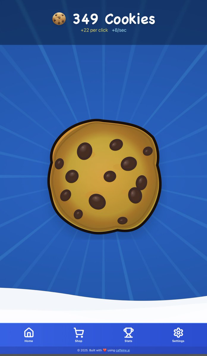 X2worldtech's tweet image. Cookie Clicker as a Network-Level Scaling Machine on $ICP ?!
At first glance, a Cookie Clicker game might seem trivial – a simple tap on a button to increment a counter. But when implemented on-chain using the Internet Computer Protocol (ICP), this seemingly innocent mechanic…