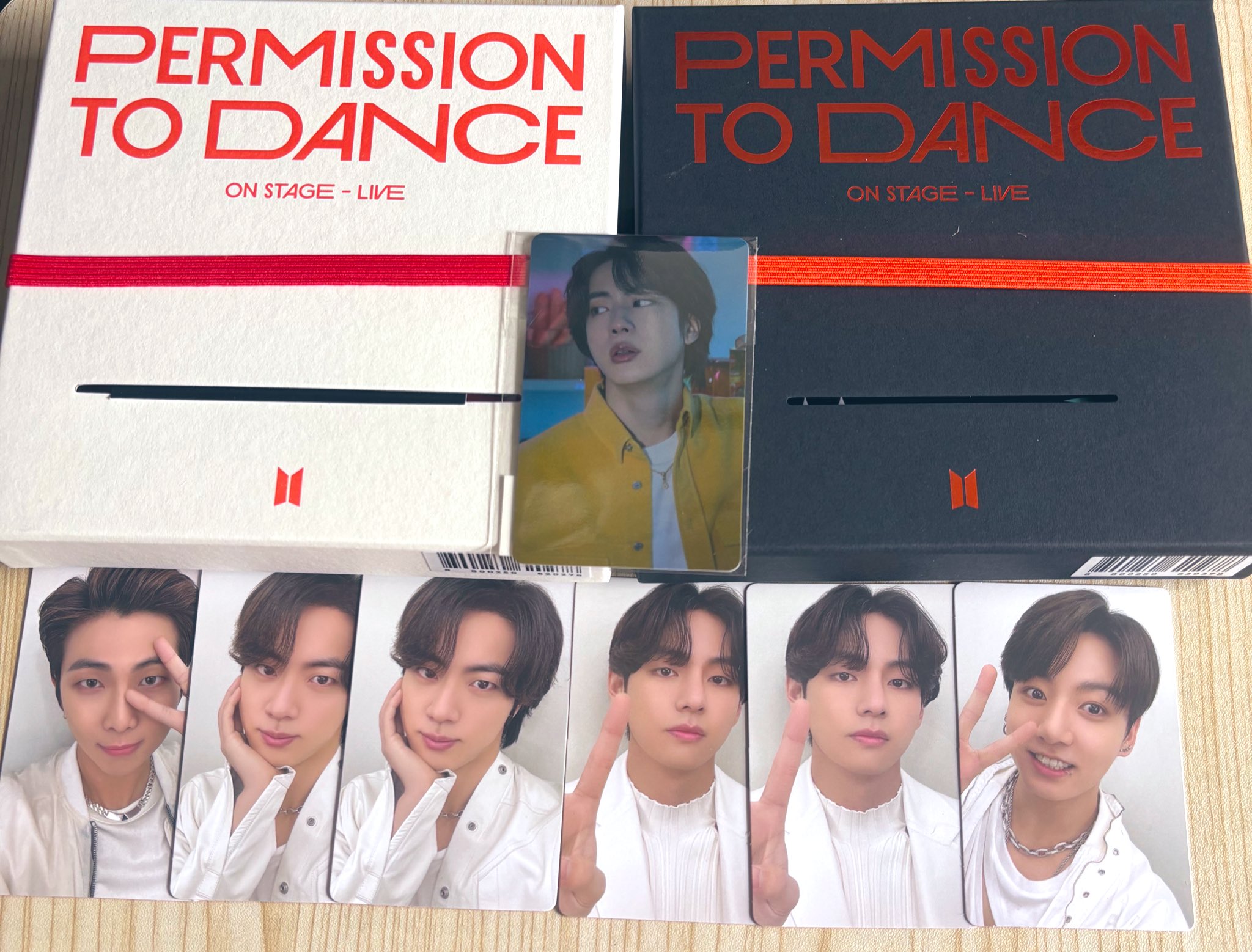 PERMISSION TO DANCE ON STAGE 特典　トレカ BTS PERMISSION TO DANCE ON STAGE ユニバ 特典 トレカ