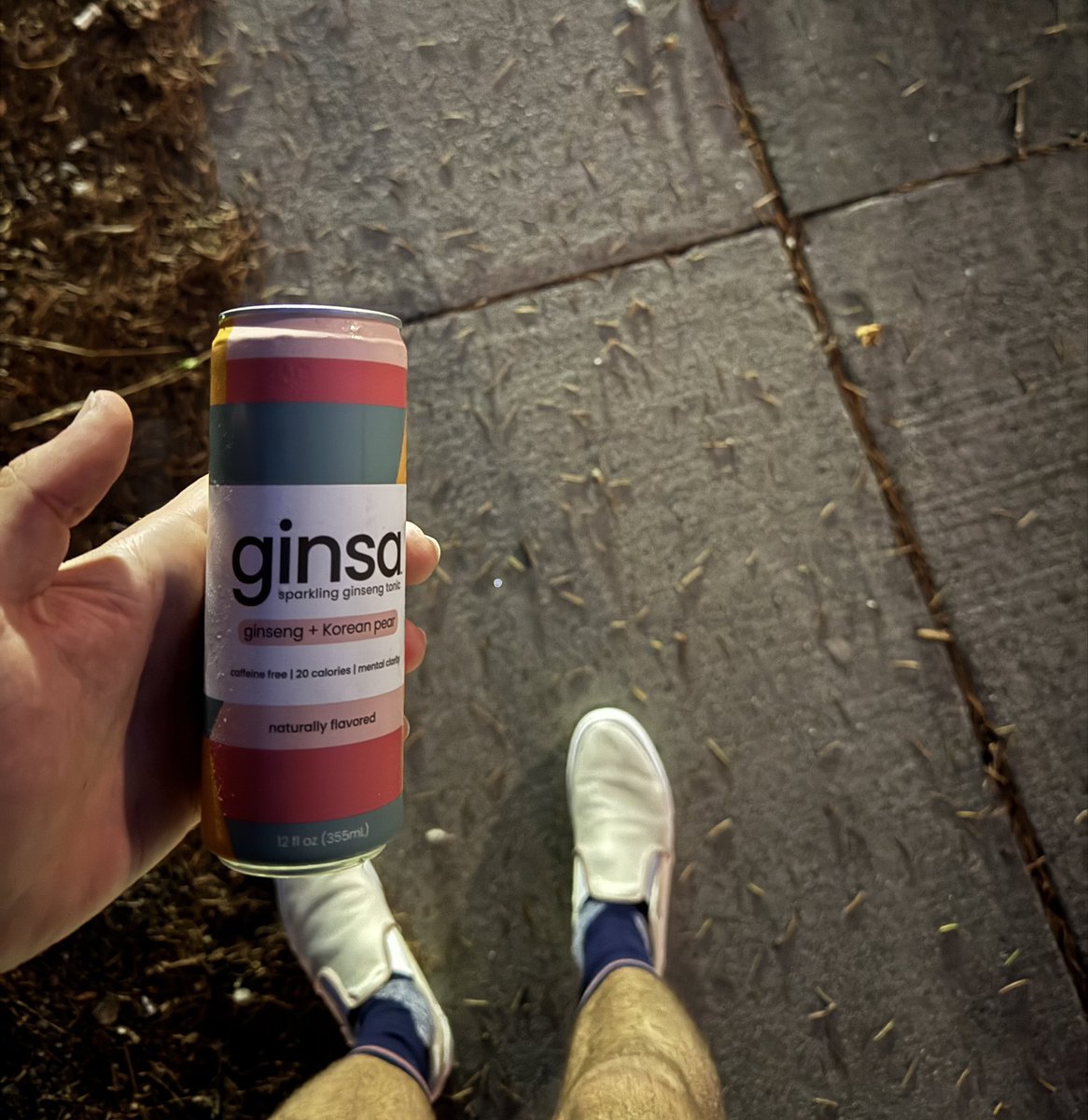 process_eli's tweet image. Ready for the event.
Slip ons for easy removal , healthy beer alternative , shorts for athleticism
