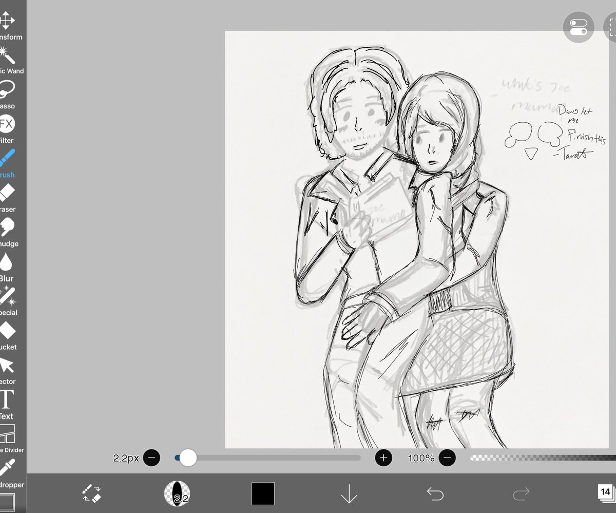 Galaxiitiger's tweet image. Wip serraham art 
#LuisSerra #AshleyGraham #RE4remake