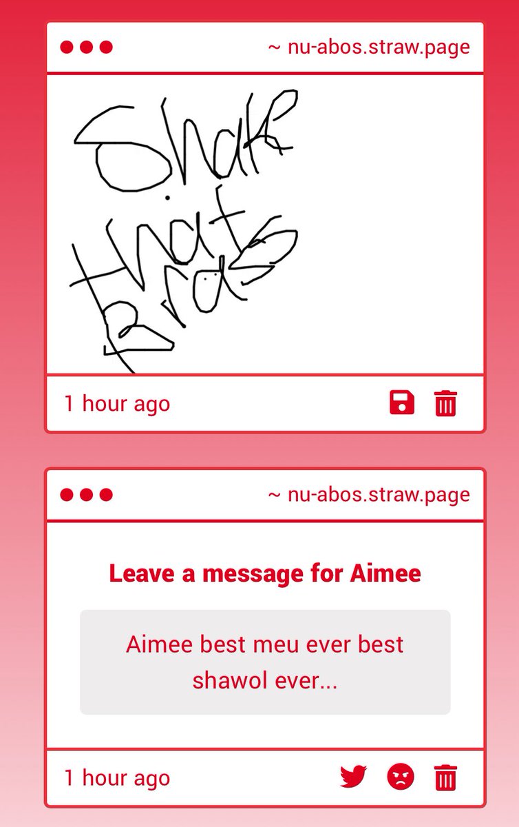 NU_AimeeO's tweet image. thank you for the wholesome messages ❤️❤️❤️