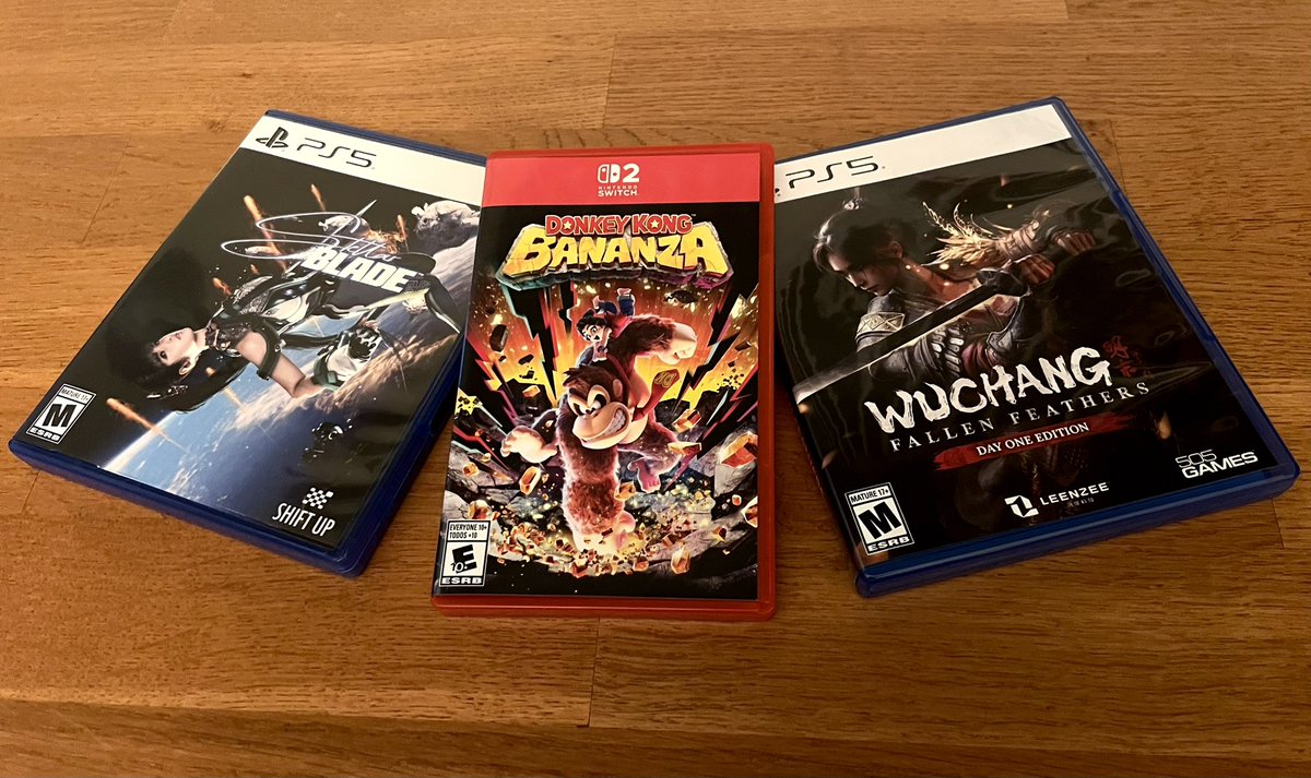 JoshuaMFrench's tweet image. Here is what I’m playing this weekend…

How about you?