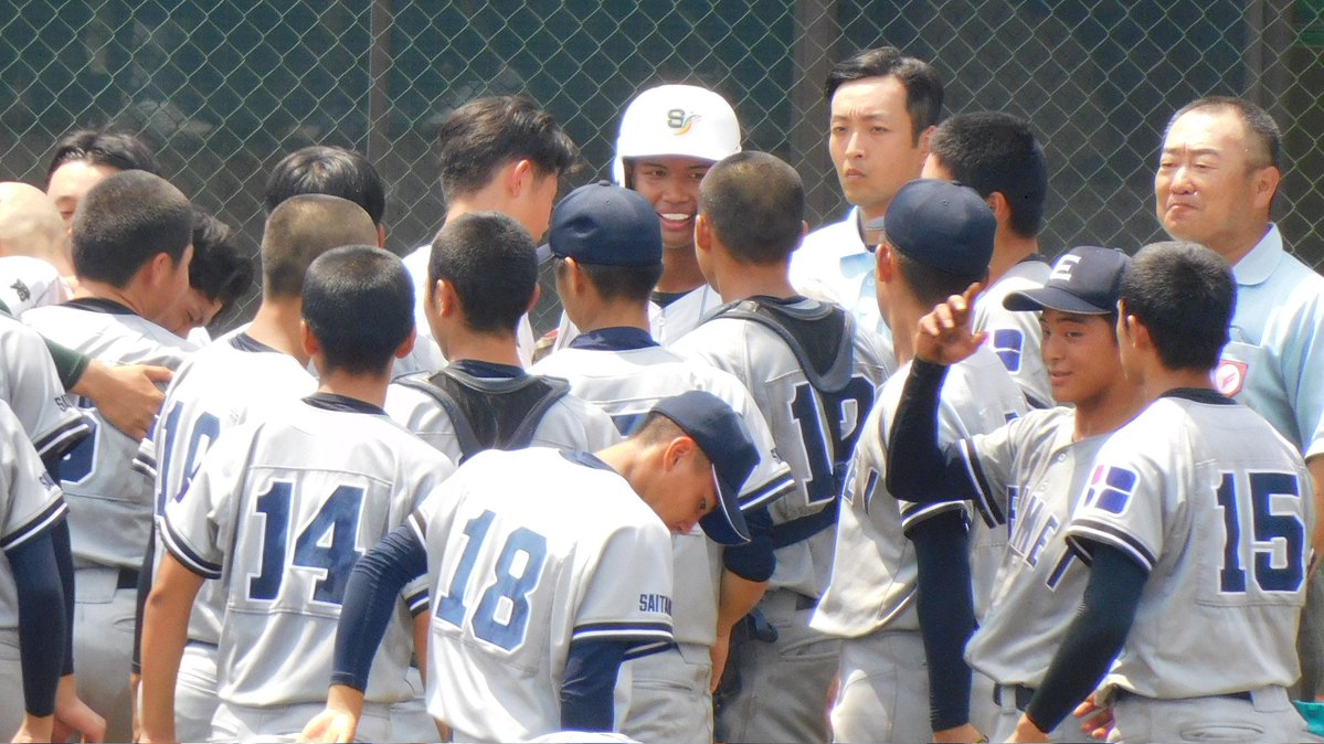 koukouyakyuFC's tweet image. 甲子園で昌平ナインをみたかった
最後まで笑顔で叡明を讃える櫻井ユウヤ主将 立派です
埼玉で野球をしてくれて ありがとうございました
