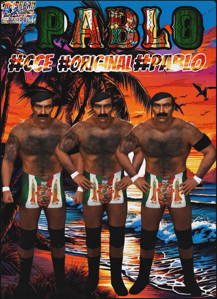 CEOofCCE's tweet image. My Mexican Original CAW From Mexico Named “PABLO” Is Now Available On CC For Download‼️‼️🇲🇽🇲🇽
TAGS:#CCE #ORIGINAL #PABLO
#WWE2K25 #MEXICO #CAW