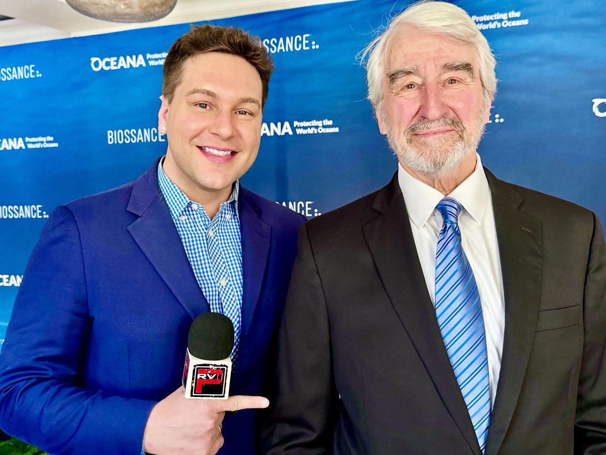 ChrisTrondsen's tweet image. With the legendary actor Sam Waterston (aka Jack McCoy) from NBC’s Law & Order! #SamWaterston #LawAndOrder -