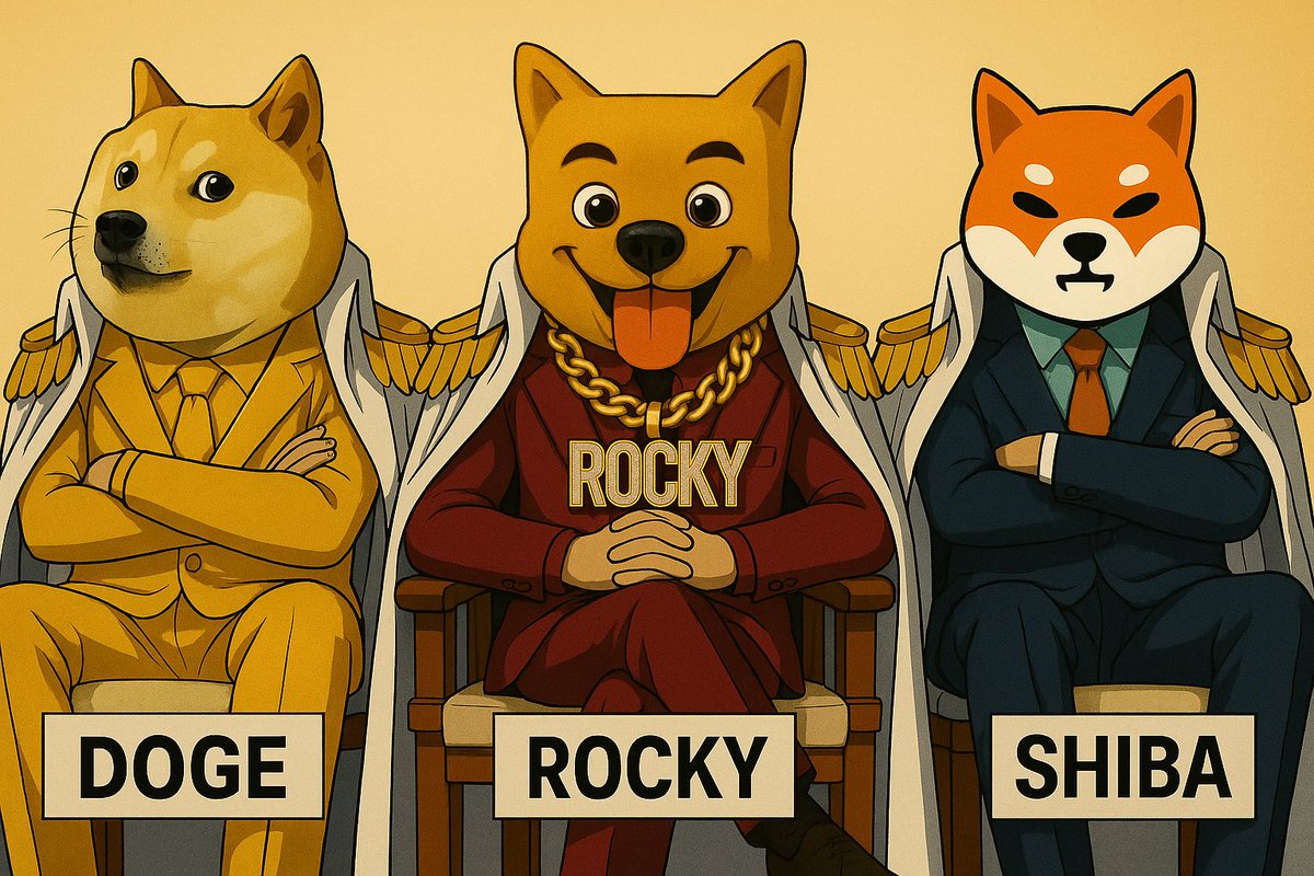 Best Friends! $ROCKY $Doge $Shib 

WHICH IS NEXT #100xGEM THIS YEAR?

<a href="/Whale_Guru/">Whale.Guru</a>

#ROCKY $sol #solana #MemeCoinSeason #memecoin #SolanaMemeCoins $floki $bonk $eth $pengu $pepe $pump $btc #SolanaMeme #phantomwallet  #PumpFunLaunch