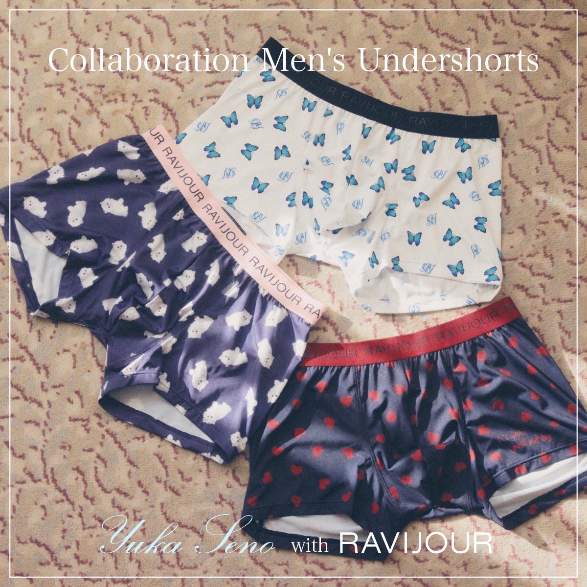 RAVIJOUR妹尾ユウカコラボブラパンティセット RAVIJOUR妹尾ユウカコラボブラパンティセット