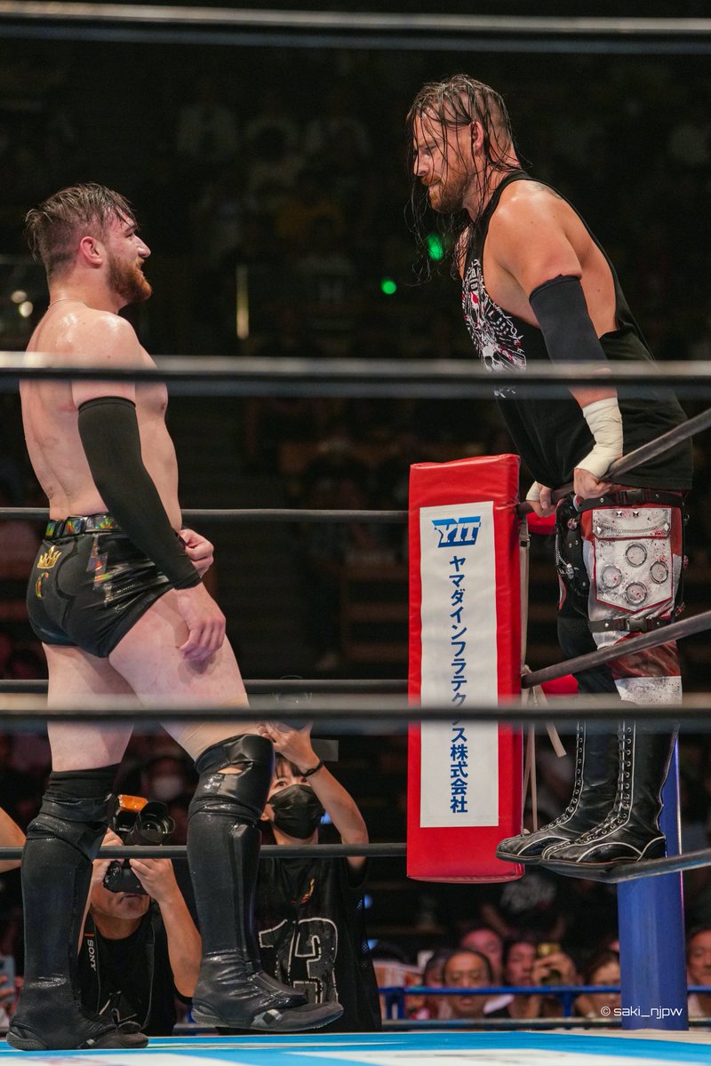 saki_njpw's tweet image. 2025.7.26 大田区総合体育館
#davidfinlay 
#callumnewman
#G1CLIMAX35 #njpw
