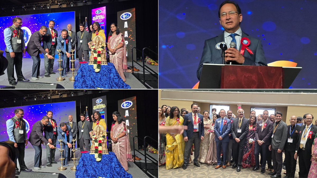 indicanews.com (@indicanews1) on Twitter photo Global physicians, healthcare professionals discuss future of healthcare at AAPI’s 43rd convention
<a href="/LtGovColeman/">Lt. Governor Jacqueline Coleman</a>
#DrSatheeshKathula #JacquelineColeman #DrSunilKaza #DrBhushanPandya #DrVemuriMurthy #DrDwarkandaReddy #DrBobbyMukkamala #MichaelSuk #GeorgeAbraham #indicanews Global physicians, healthcare professionals discuss future of healthcare at AAPI’s 43rd convention
<a href="/LtGovColeman/">Lt. Governor Jacqueline Coleman</a>
#DrSatheeshKathula #JacquelineColeman #DrSunilKaza #DrBhushanPandya #DrVemuriMurthy #DrDwarkandaReddy #DrBobbyMukkamala #MichaelSuk #GeorgeAbraham #indicanews