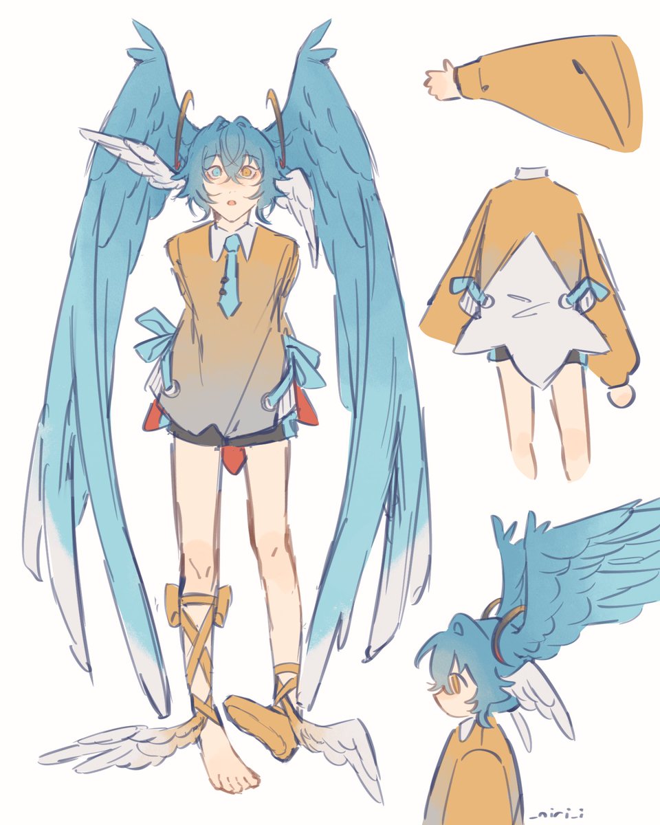 _niri_i's tweet image. wing miku