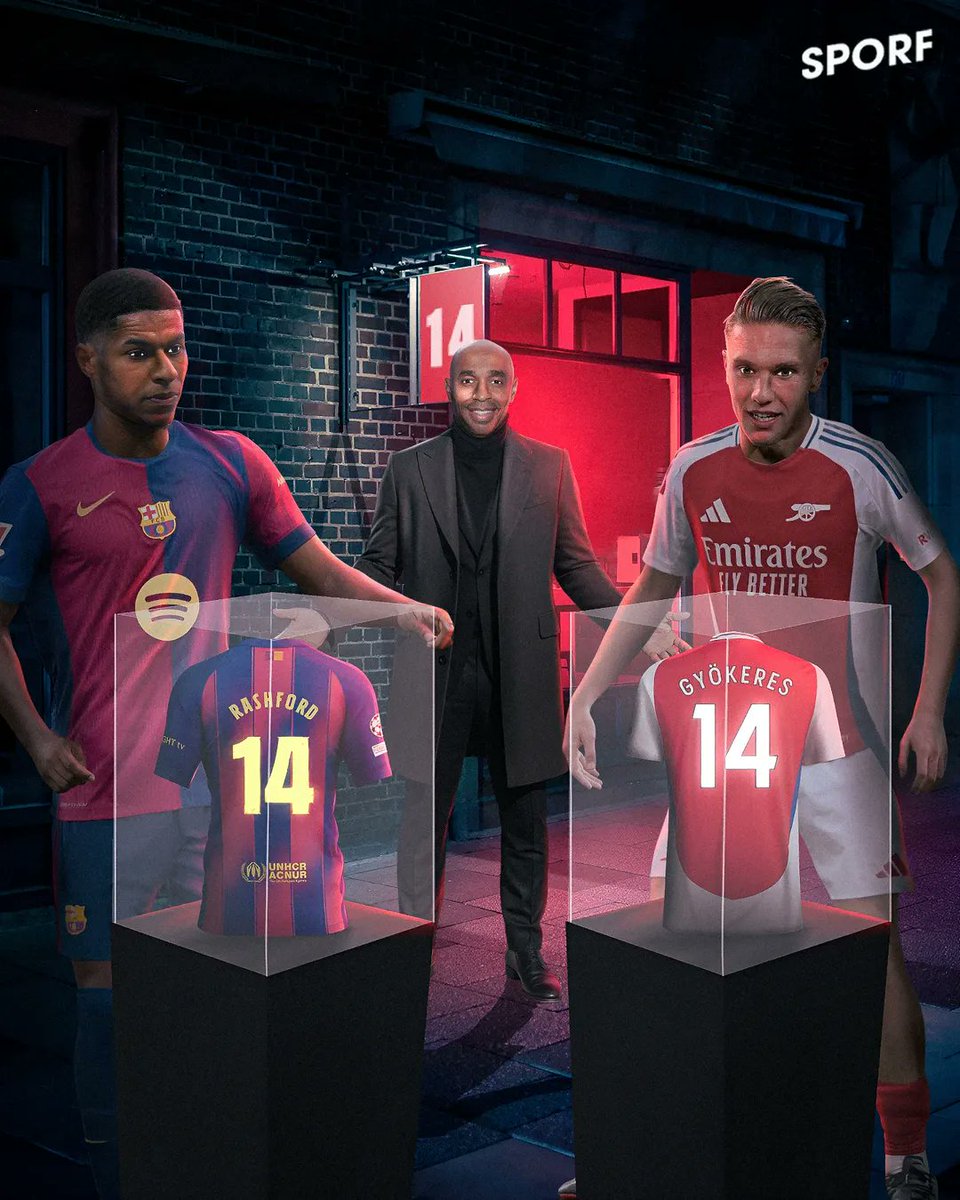 Sporf's tweet image. Big shoes to fill in for Marcus Rashford and Viktor Gyökeres! 1️⃣4️⃣⚽️